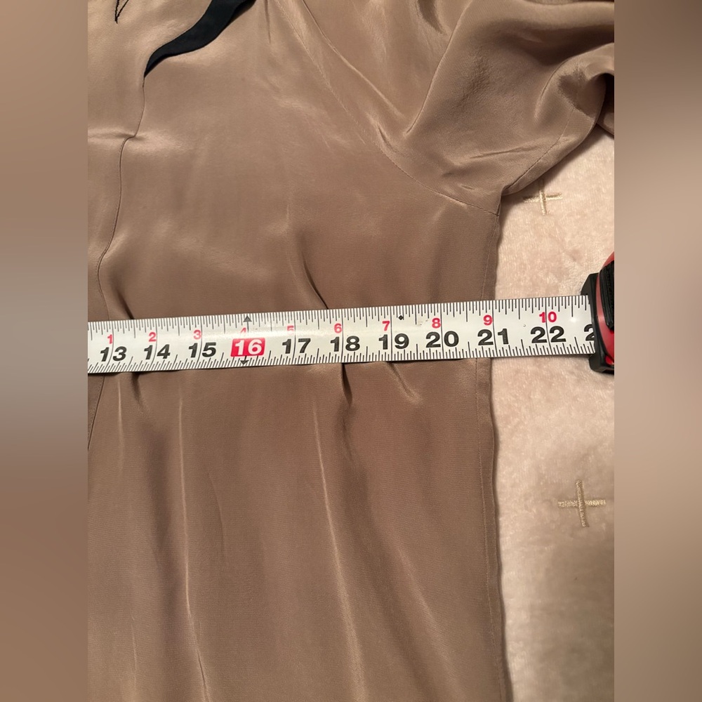 Vintage Joseph Ho 100% Silk Blouse Embellished Western Boho Top Women’s Size 10 - Picture 5 of 15
